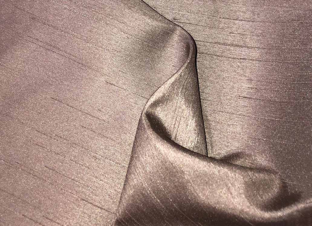 SATIN BACK SHANTUNG - TAUPE